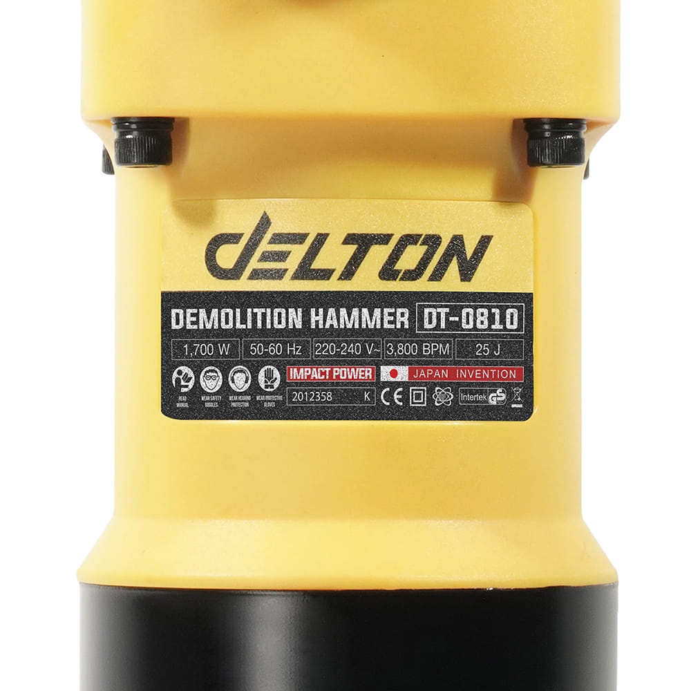 เครื่องสกัดไฟฟ้า DELTON รุ่น DT-0810 1700 วัตต์